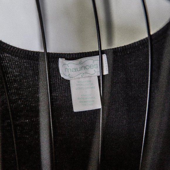 Maurice's Black/Silver SequinTank - Picture 4 of 8